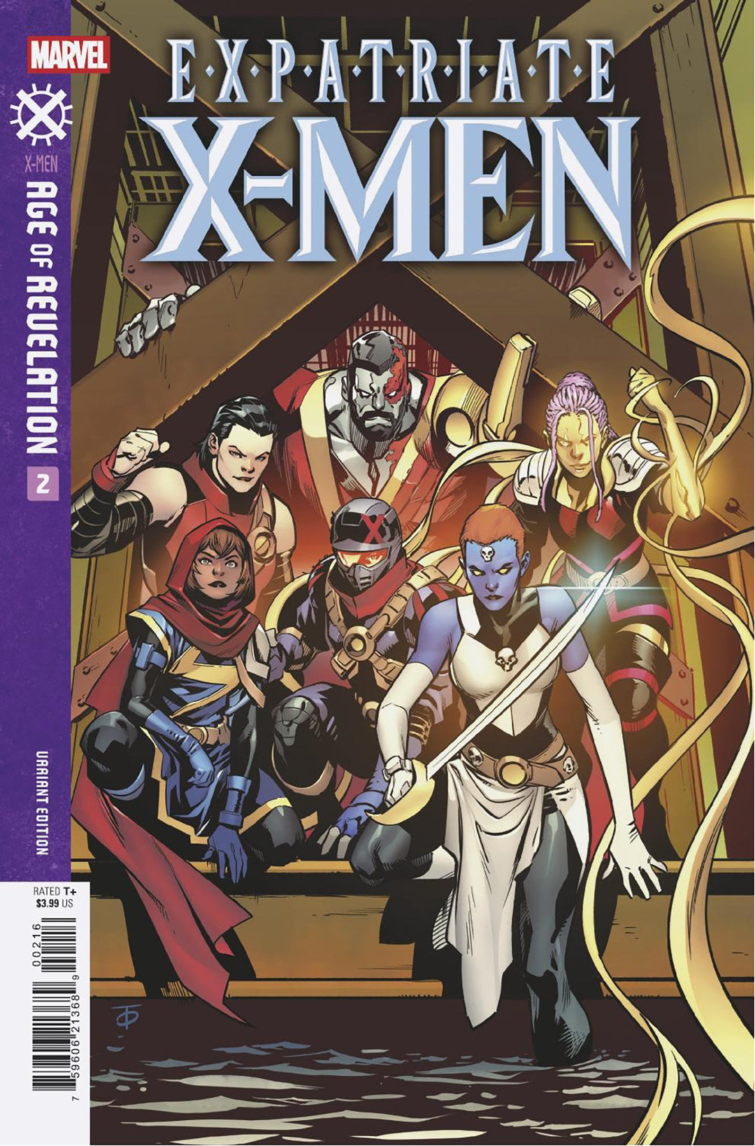 Expatriate X-Men #2 [Age of Revelation] Variant (1:25) Marcus To Edition