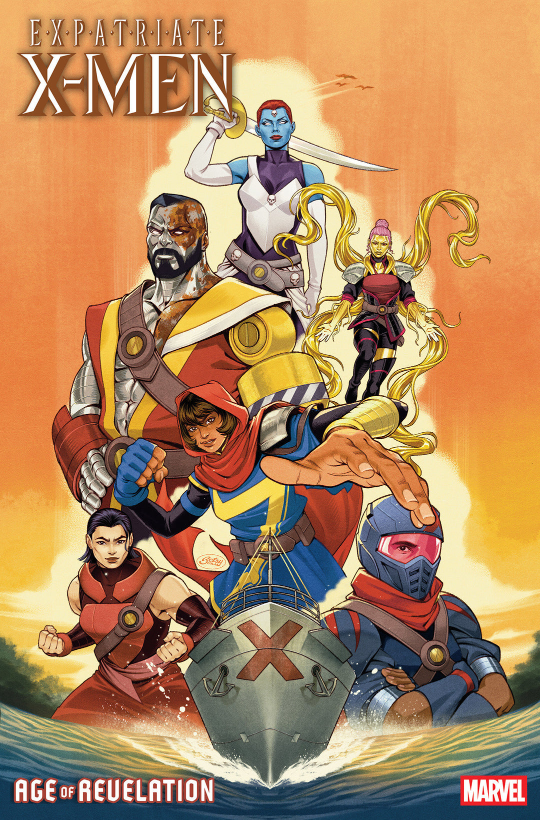 Expatriate X-Men #2 [Age of Revelation] Betsy Cola Variant