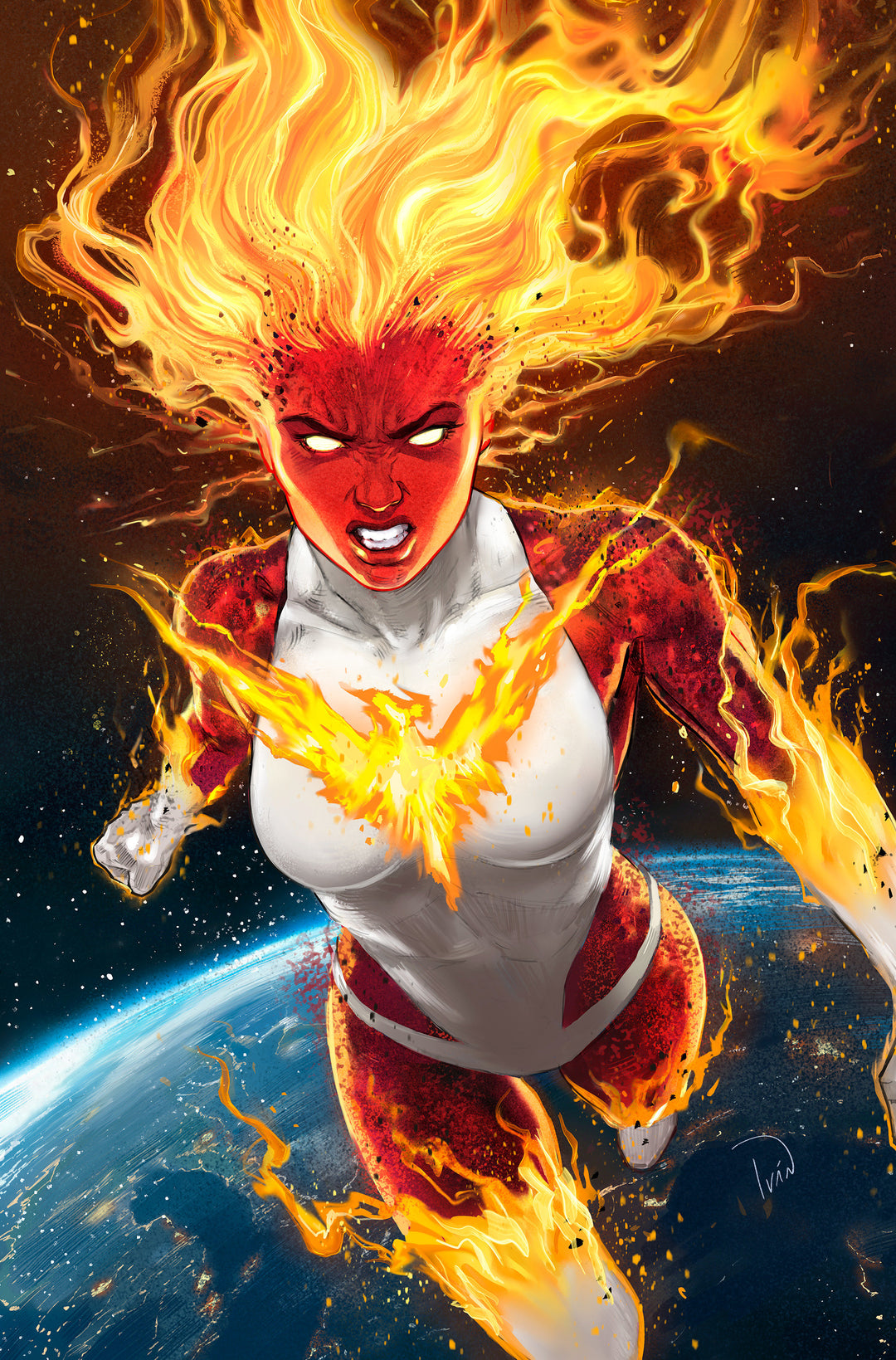 Binary #1 [Age of Revelation] Variant (1:50) Ivan Talavera Full Art Virgin Edition [NM-]