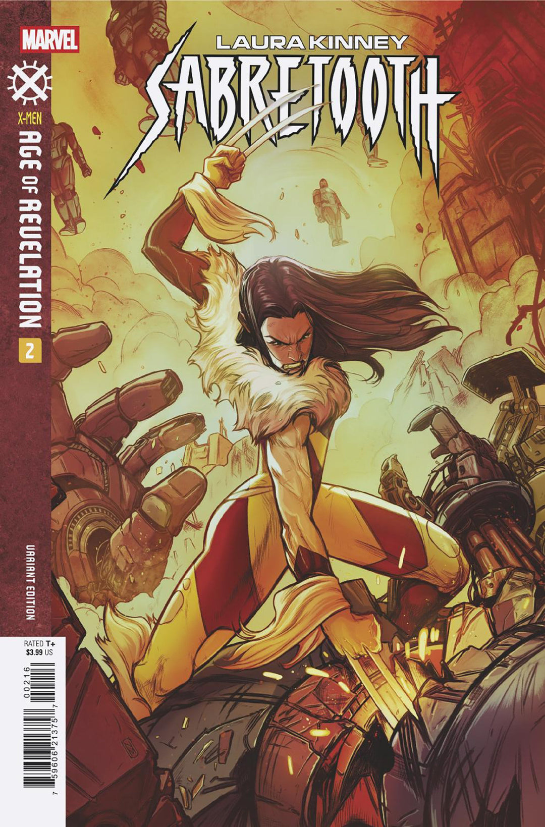 Laura Kinney Sabretooth #2 [Age of Revelation] Variant (1:25) Nimit Malavia Edition