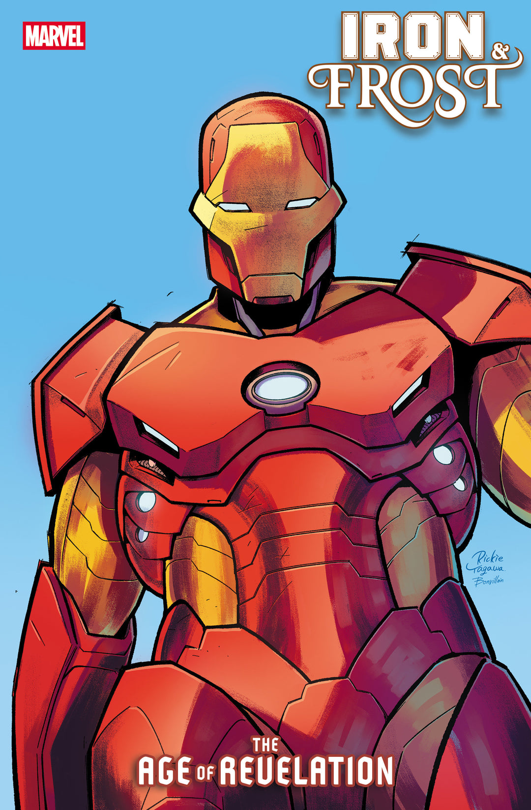 Iron & Frost #1 [Age of Revelation] Rickie Yagawa Iron Man Variant