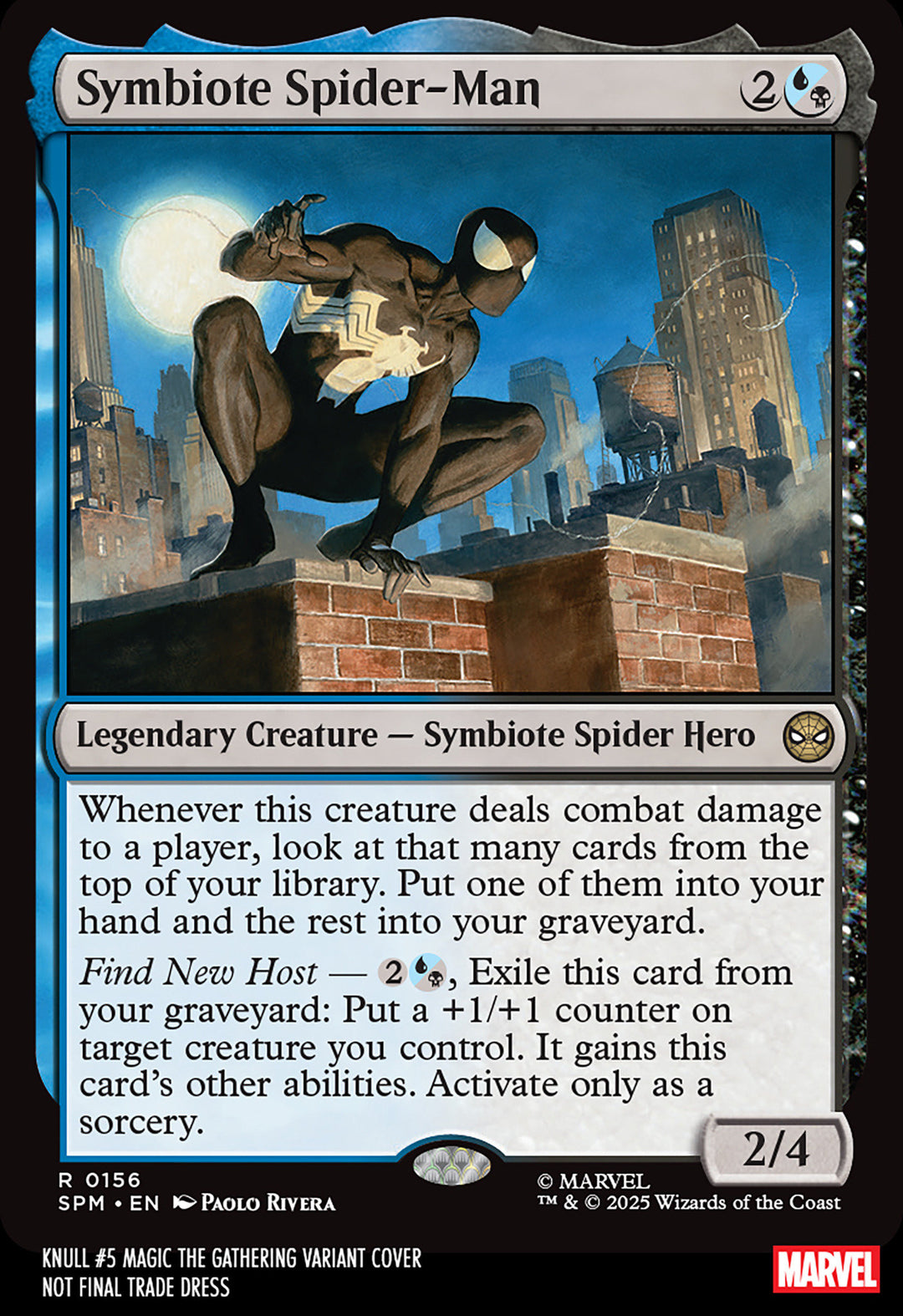 Knull #5 Paolo Rivera Magic The Gathering Variant