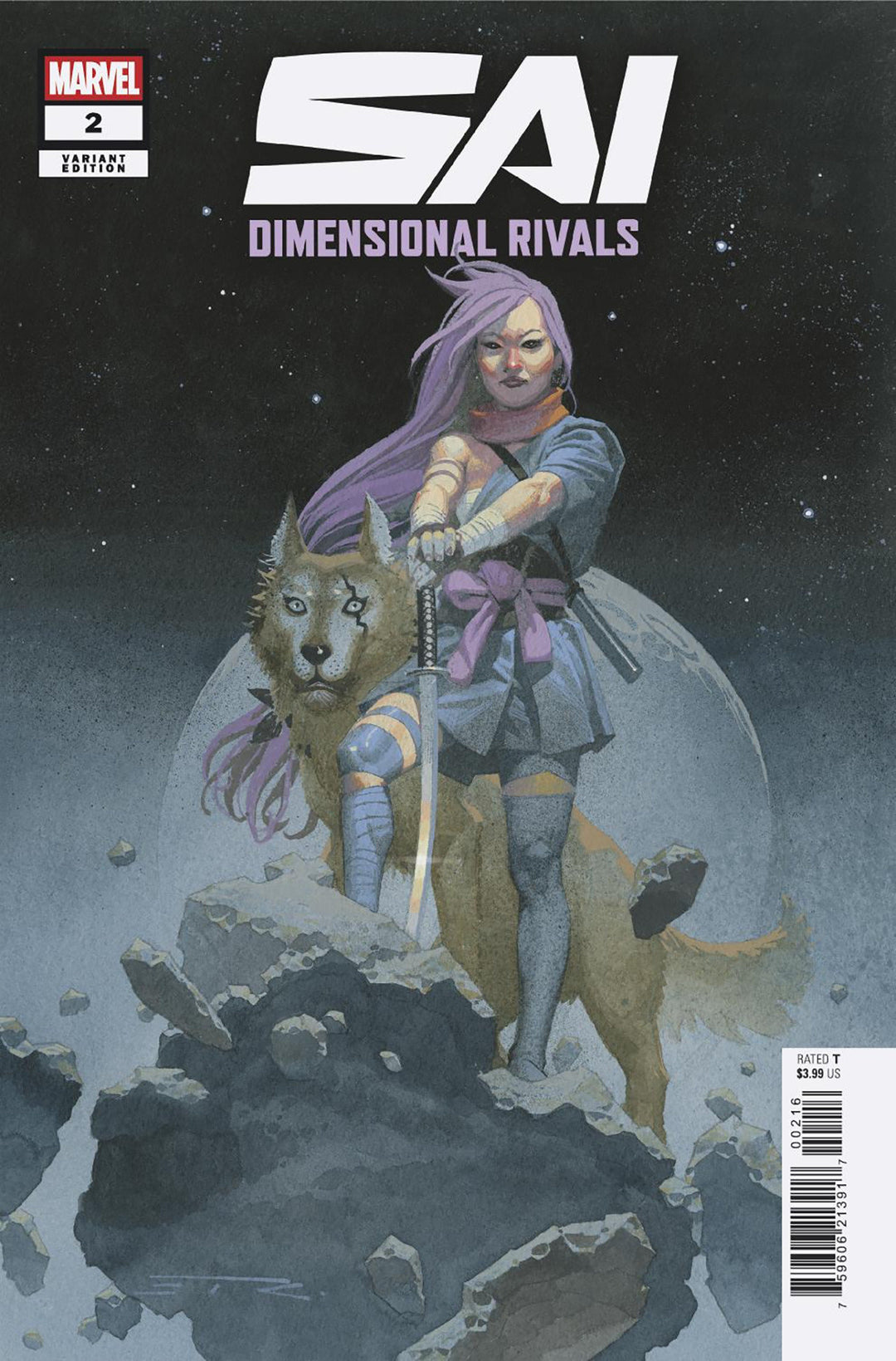 Sai Dimensional Rivals #2 Variant (1:25) Esad Ribic Edition