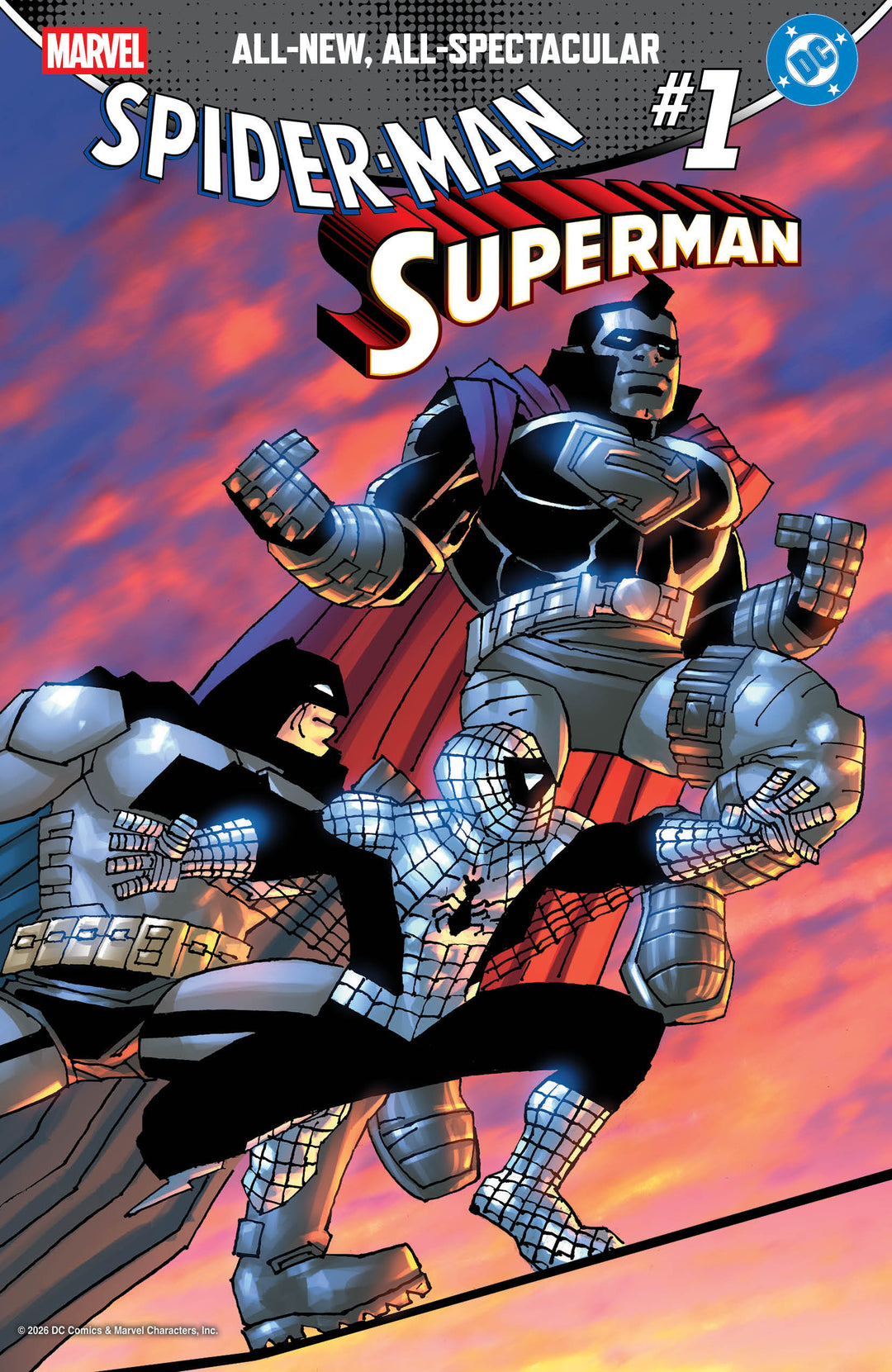 Marvel/DC: Spider-Man/Superman #1 Variant (1:50) Frank Miller Edition