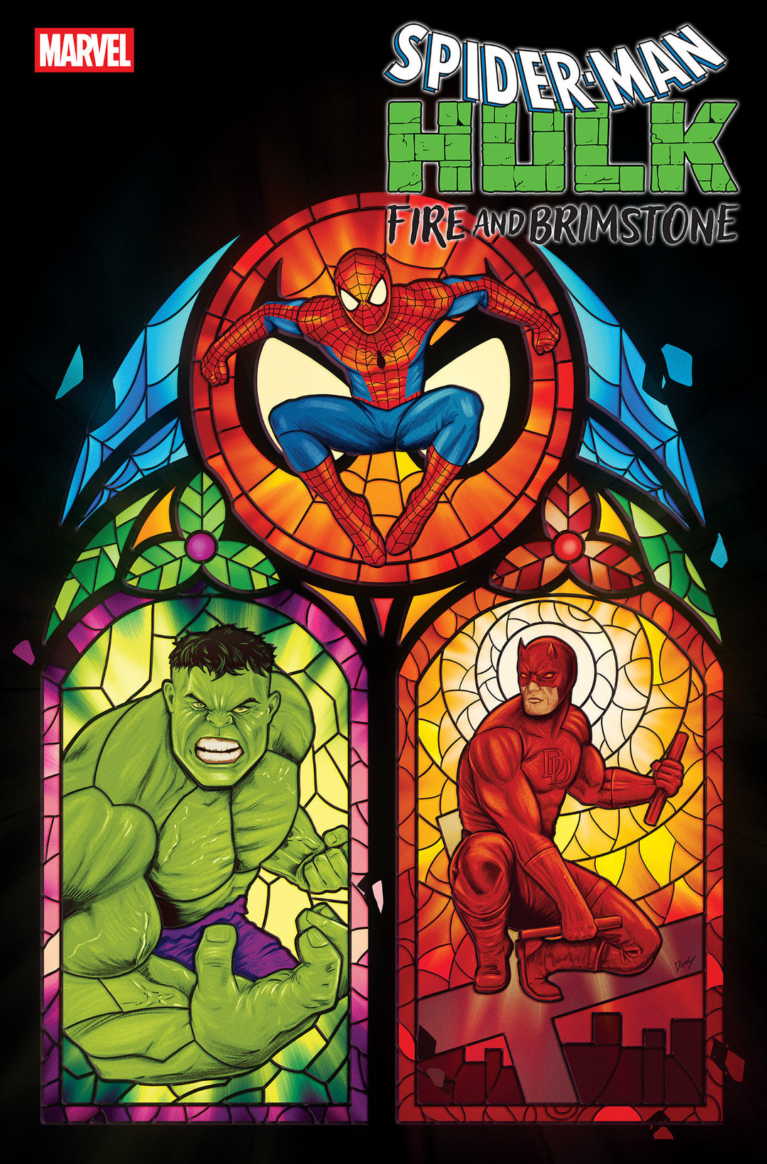 Spider-Man Hulk Fire And Brimstone #2 Variant (1:25) Doaly Edition