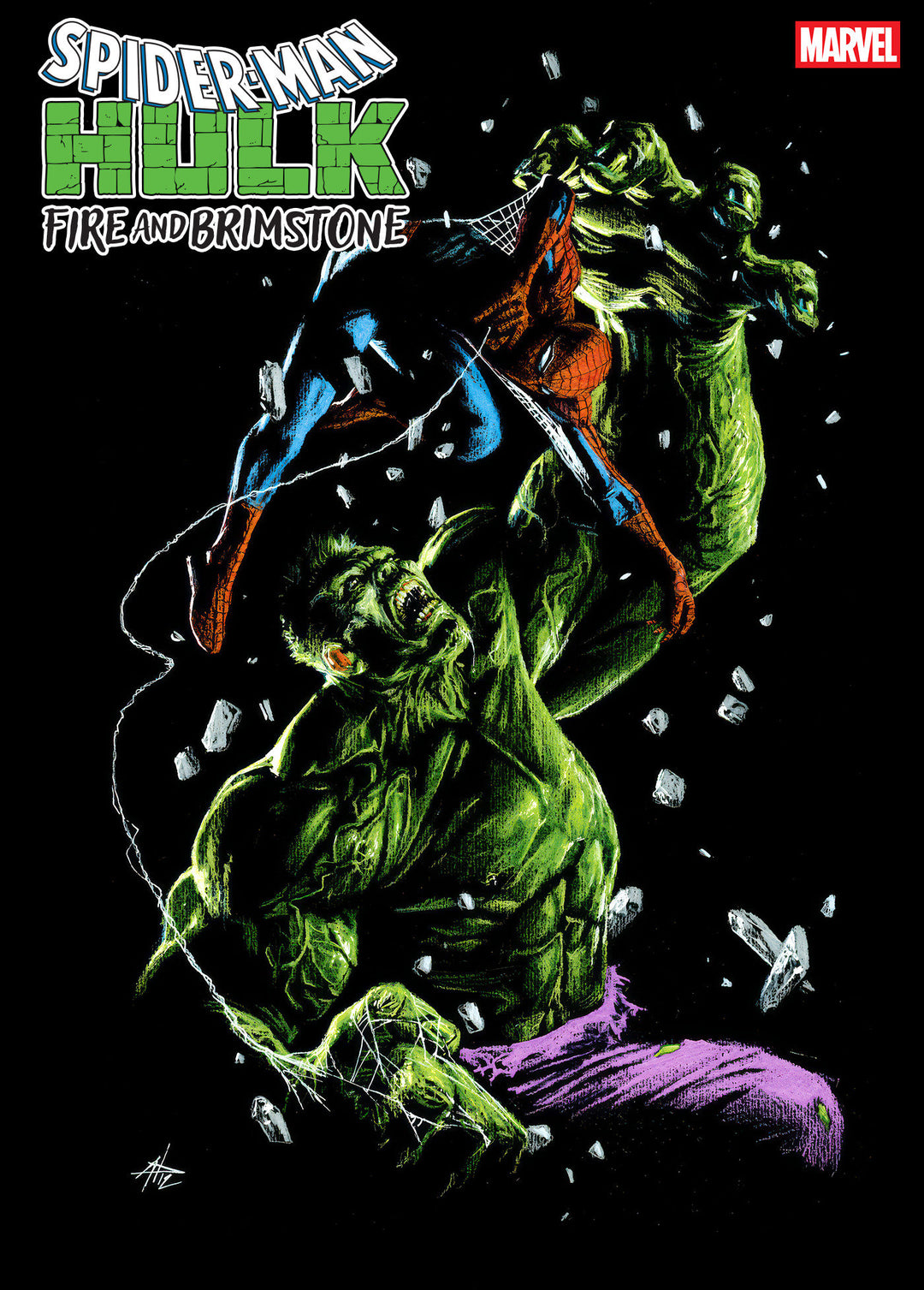 Spider-Man/Hulk Fire And Brimstone #3 Gabriele Dell'otto Variant