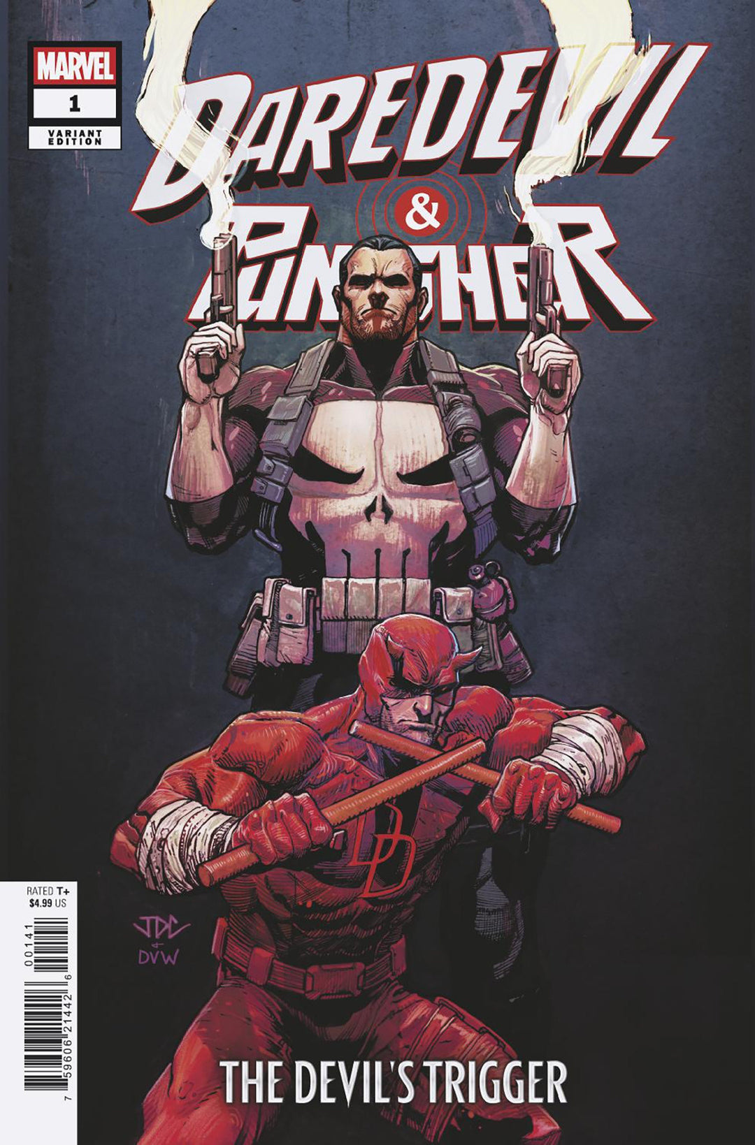 Daredevil Punisher The Devil's Trigger #1 Joshua Cassara Variant