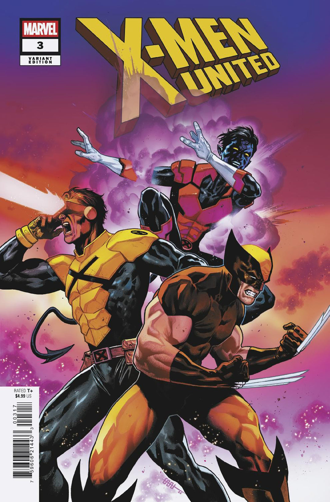 X-Men United #3 Variant (1:25) Cafu Edition
