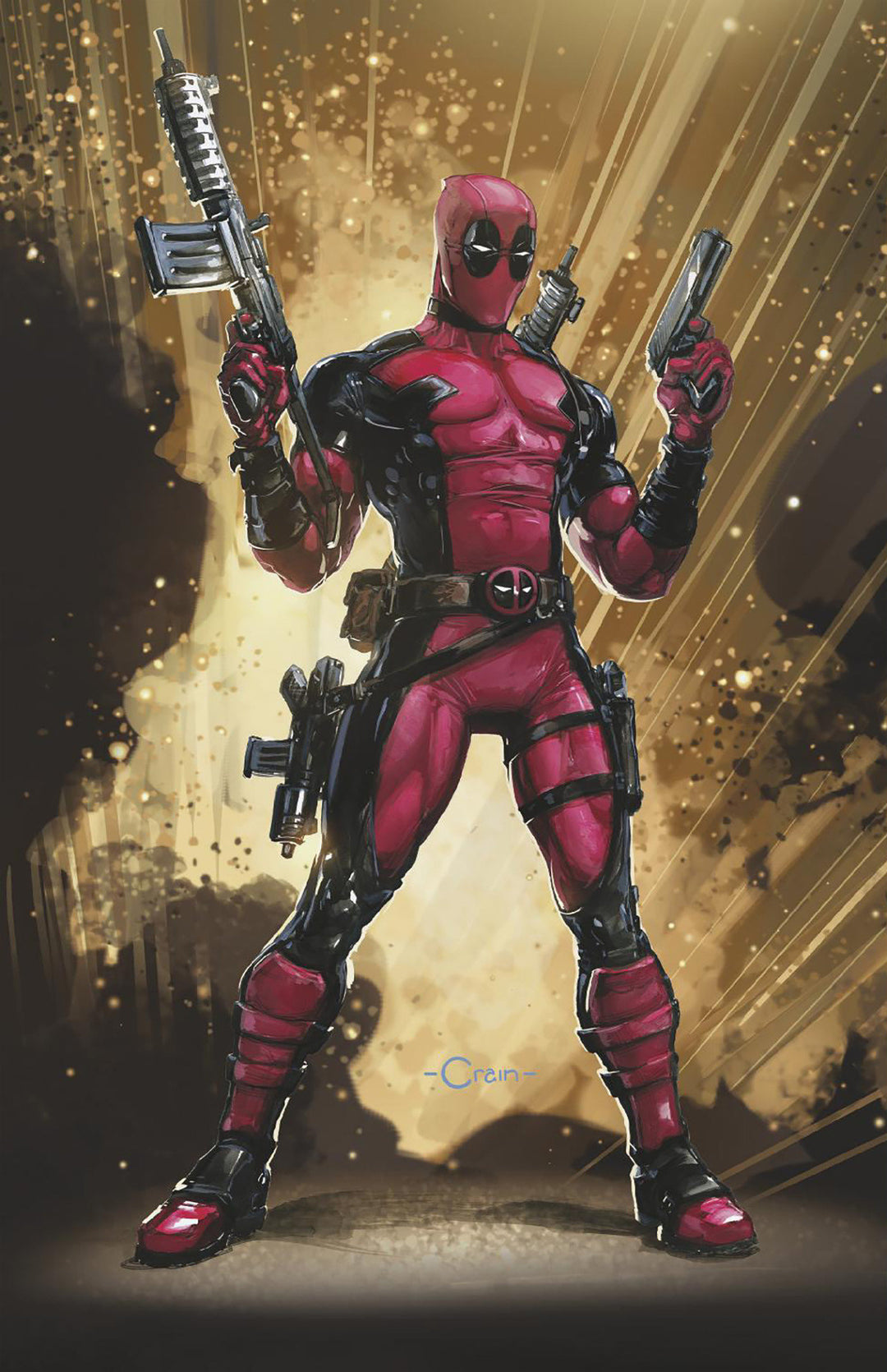 Wade Wilson: Deadpool #1 1:50 Clayton Crain Full Art Virgin Variant