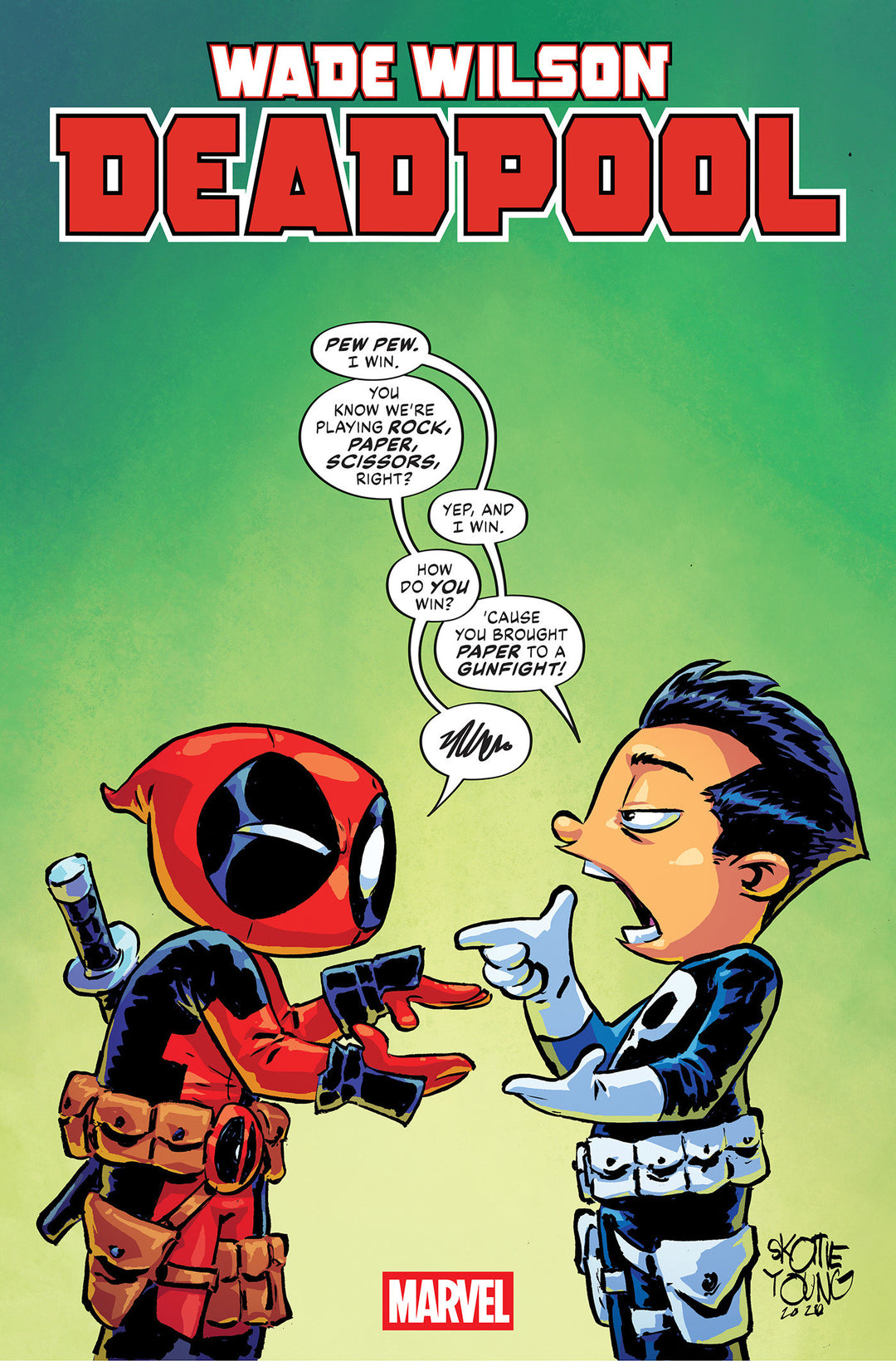 Wade Wilson Deadpool #8 [Big Guns] Skottie Young Variant