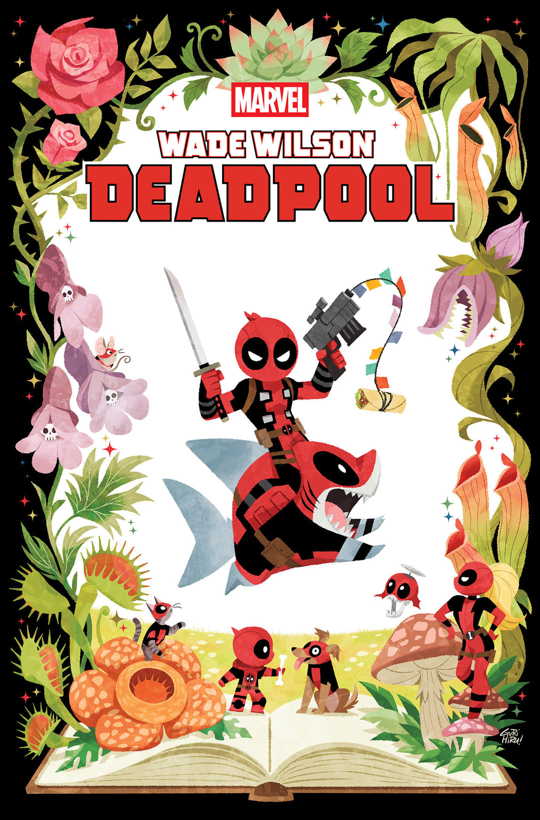 Wade Wilson: Deadpool #9 [Big Guns] Gurihiru Art Style Variant