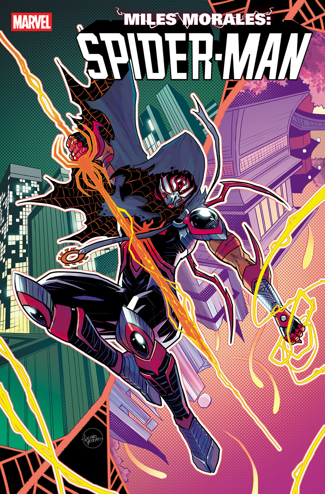 Miles Morales Spider-Man (2026) #1 Luciano Vecchio Isekai Variant