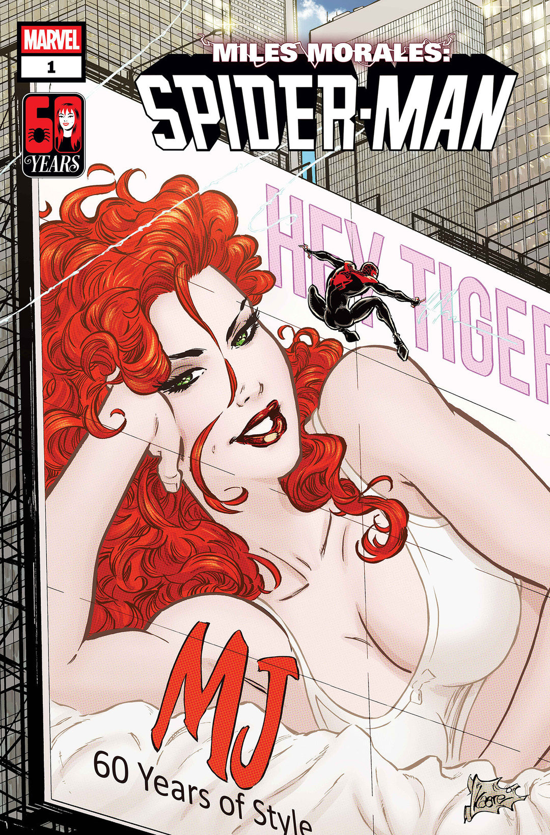 Miles Morales Spider-Man (2026) #1 Kaare Andrews Mary Jane Watson Variant