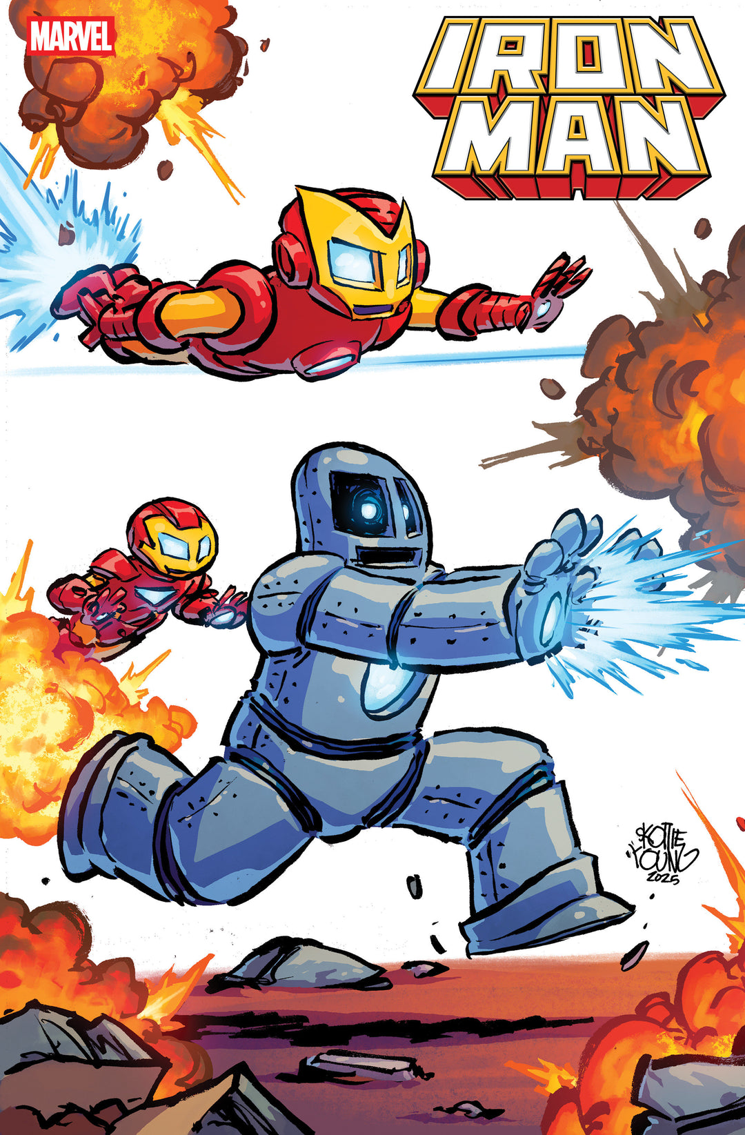 Iron Man (2026) #1 Skottie Young 4 Part Connecting Variant