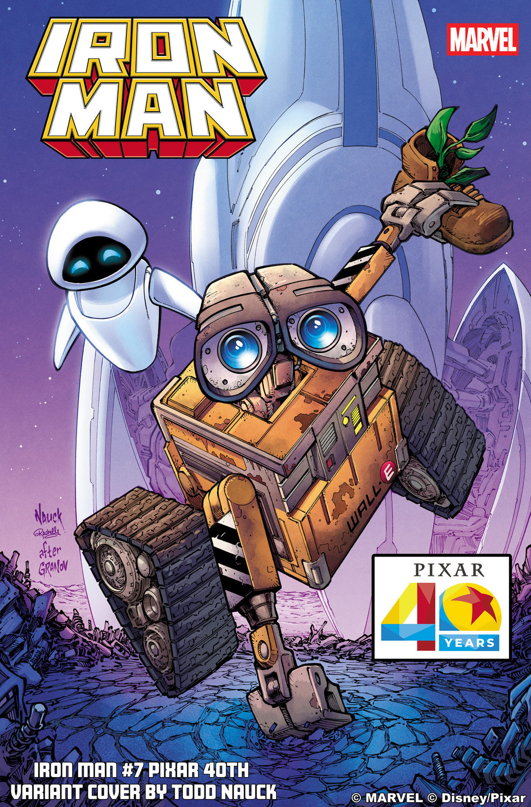 Iron Man (2026) #7 Todd Nauck Pixar 40th Variant