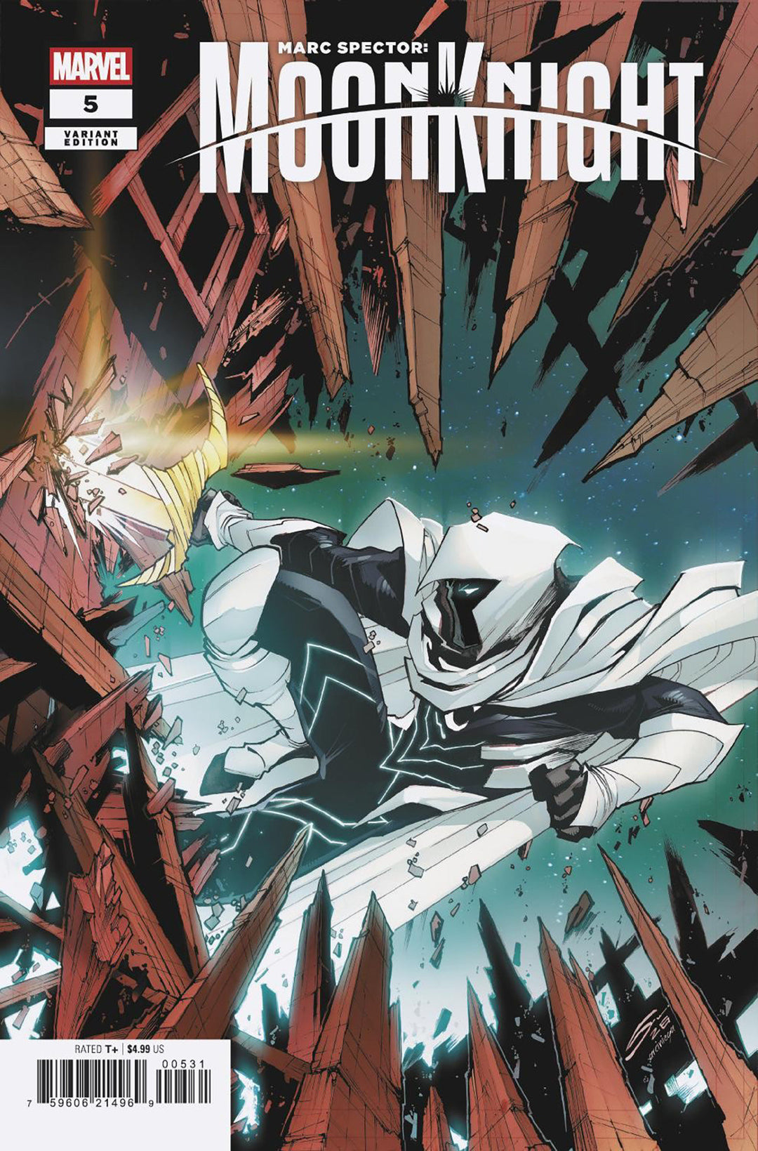 Marc Spector Moon Knight (2026) #5 Gerardo Sandoval Variant