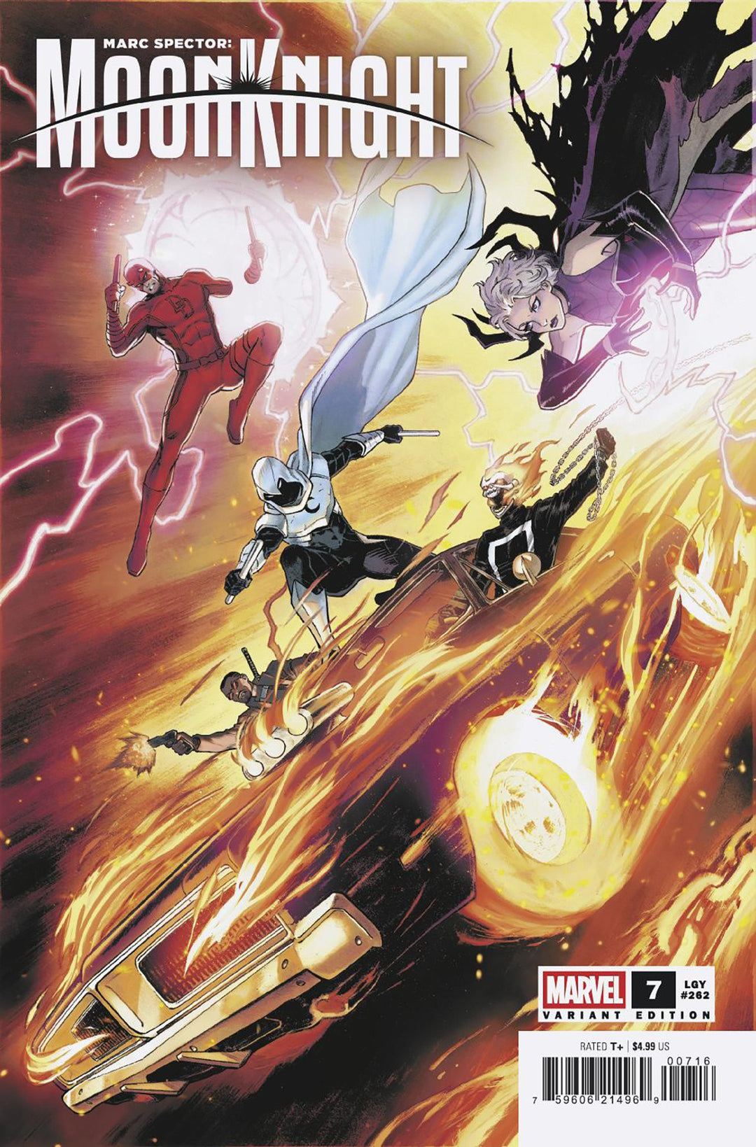 Marc Spector Moon Knight (2026) #7 Variant (1:25) Michele Bandini Edition