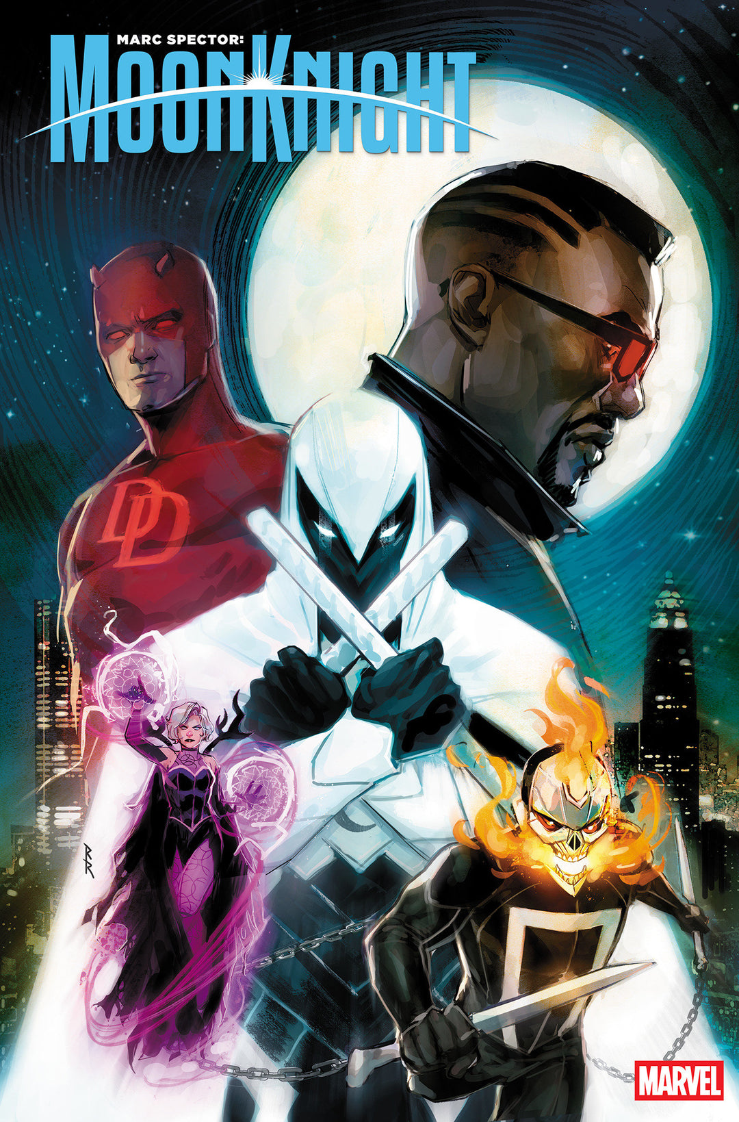 Marc Spector Moon Knight (2026) #8 Variant (1:25) Rod Reis Edition