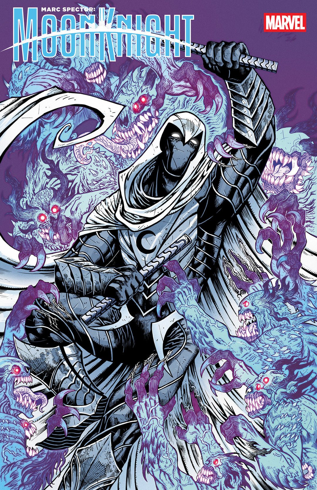 Marc Spector Moon Knight (2026) #9 Maria Wolf Variant