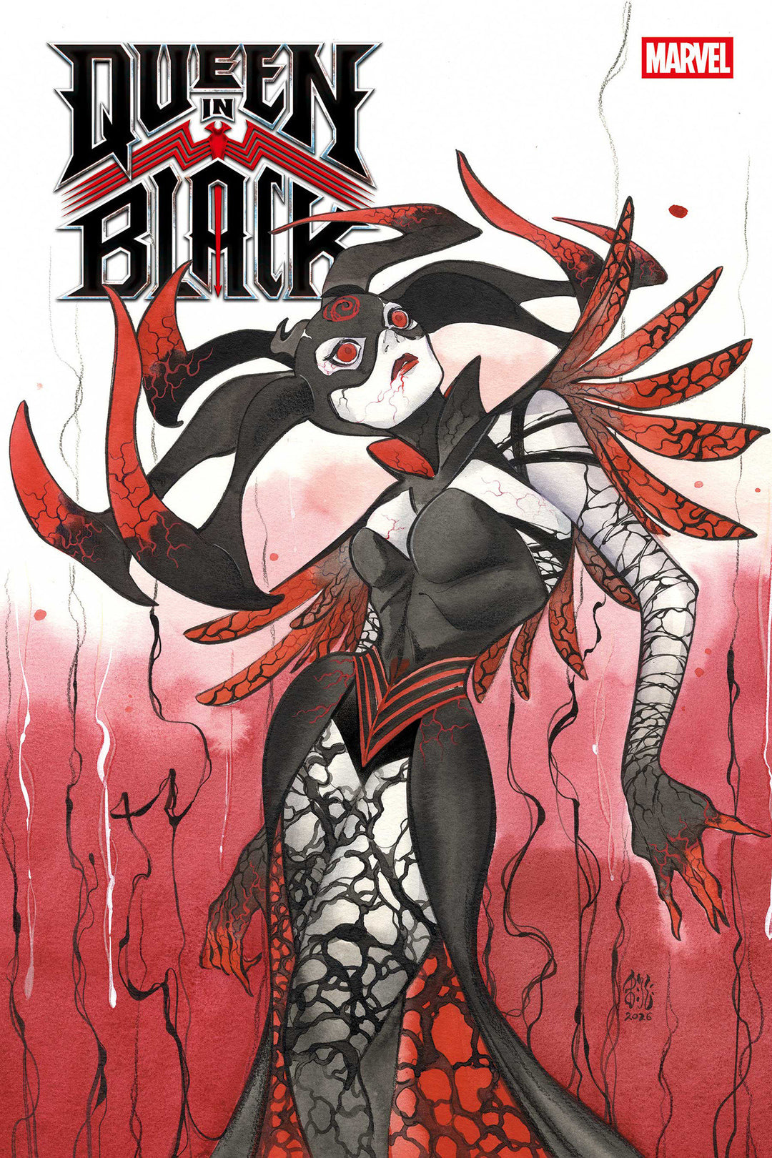 Queen In Black #1 [Queen In Black] Peach Momoko Variant