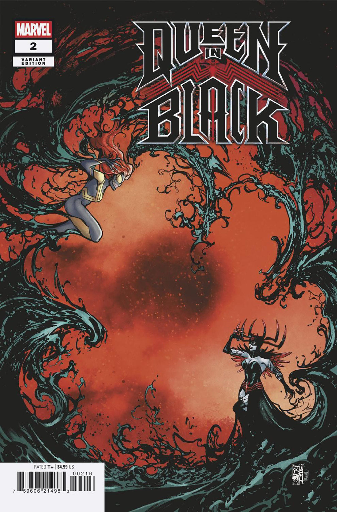 Queen In Black #2 [Queen in Black] Variant (1:25) Zulema Scotto Lavina Edition