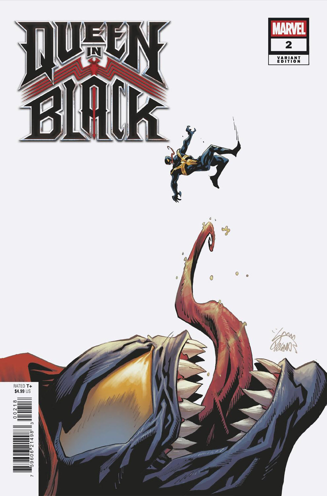 Queen In Black #2 [Queen in Black] Variant (1:50) Ryan Stegman Homage Edition C