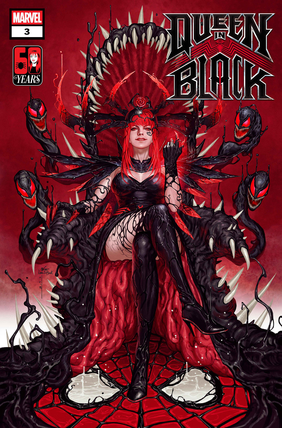 Queen In Black #3 [Queen in Black] Inhyuk Lee Mary Jane Watson Variant