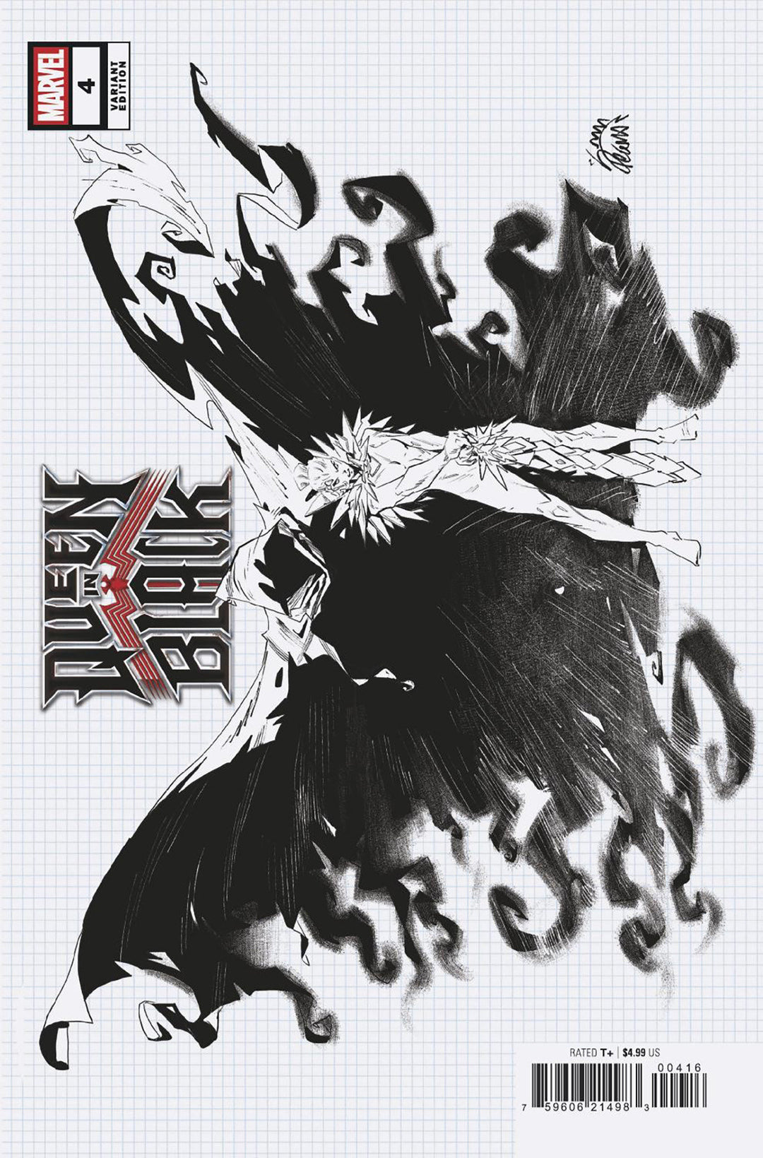Queen In Black #4 1:10 Ryan Stegman Design Variant [Queen in Black]