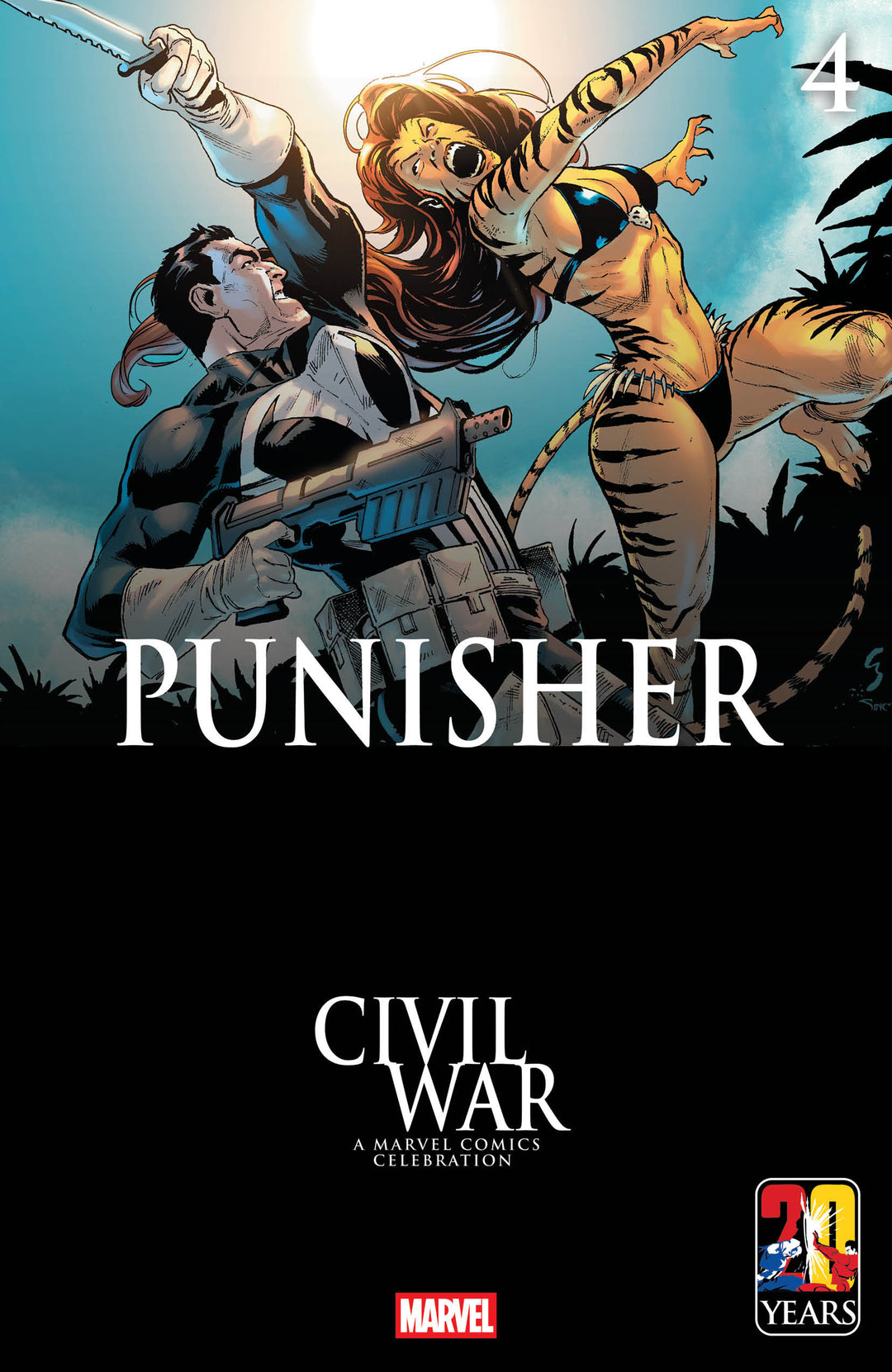 Punisher (2026) #4 Geoff Shaw Civil War Celebration Variant