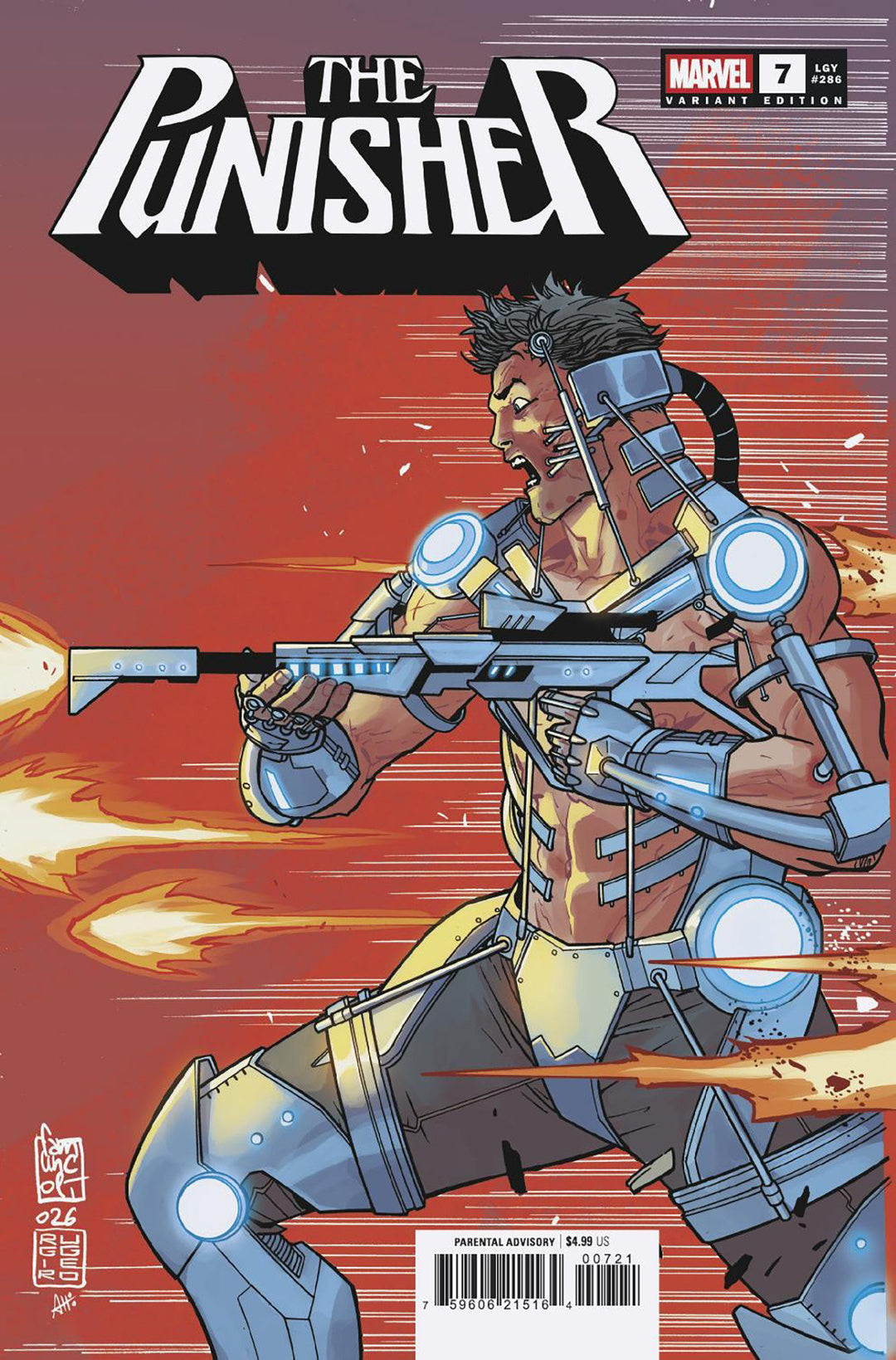 Punisher (2026) #7 Giuseppe Camuncoli 2 Part Connecting Variant