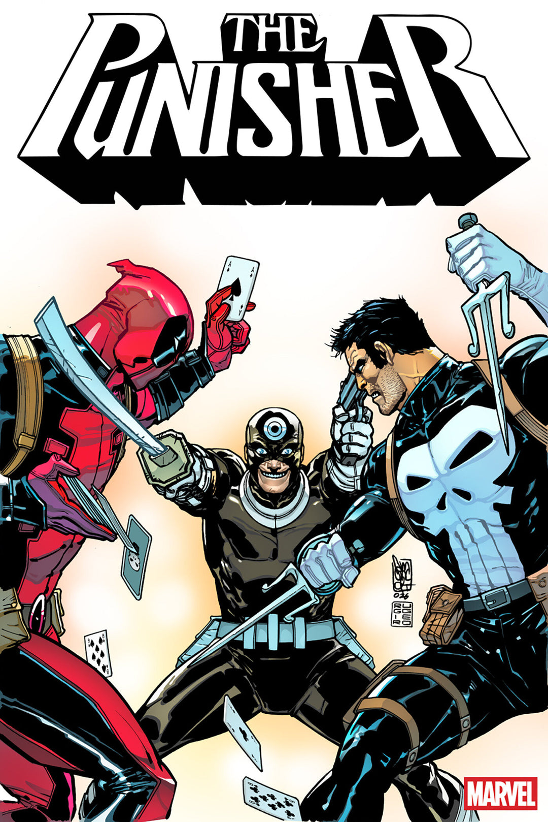 Punisher (2026) #9 (1:25) Giuseppe Camuncoli Variant [Big Guns]