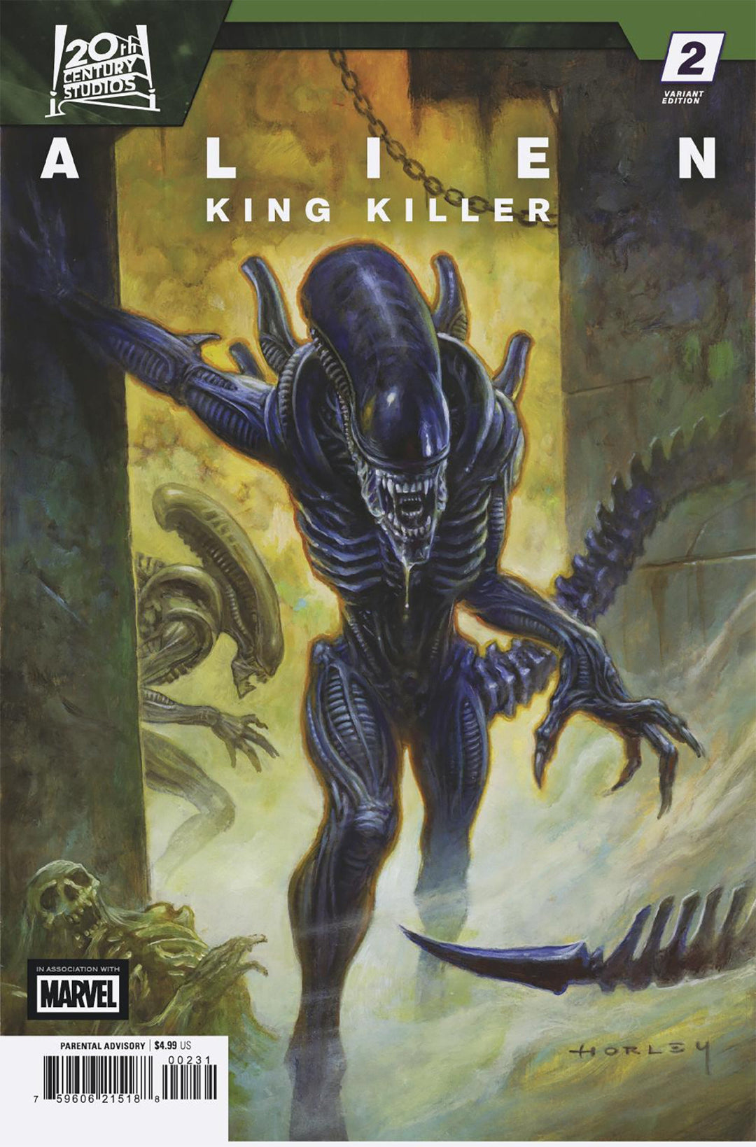 Alien King Killer #2 Alex Horley Variant