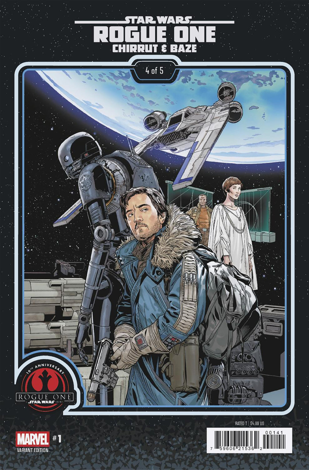 Star Wars Rogue One Chirrut & Baze #1 Chris Sprouse Rogue One 10 Th Anniversary Variant