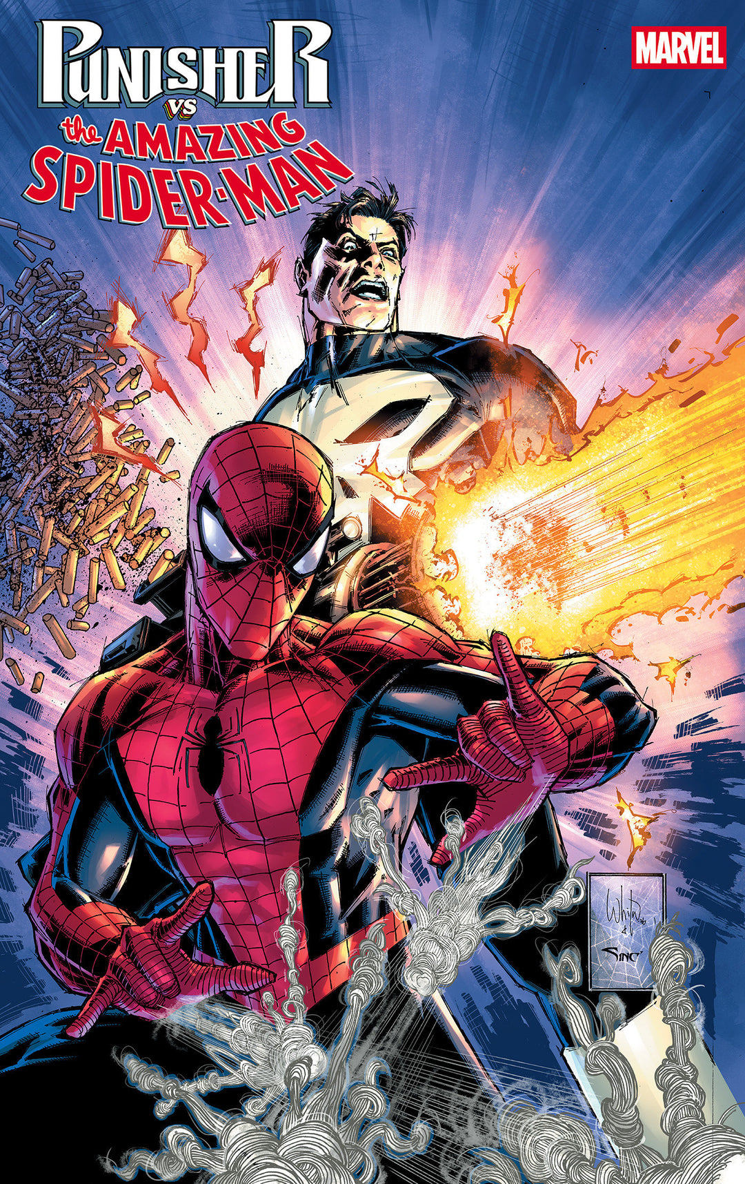 Punisher vs Spider-Man #1 Whilce Portacio Variant