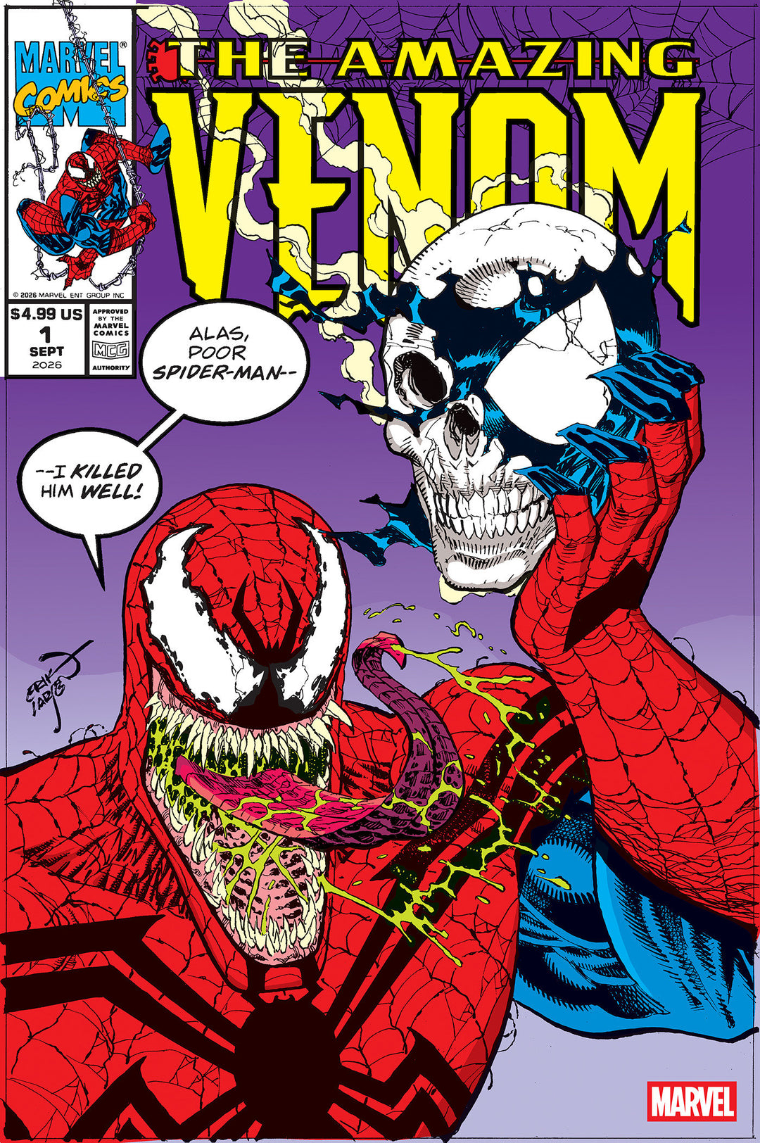 Amazing Venom #1 Erik Larsen Homage Variant