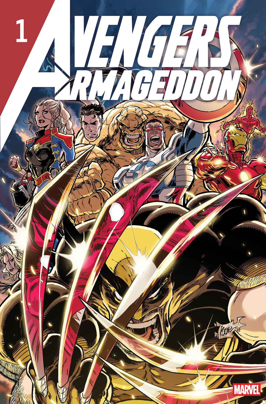 Avengers Armageddon #1 Kaare Andrews Foil Variant