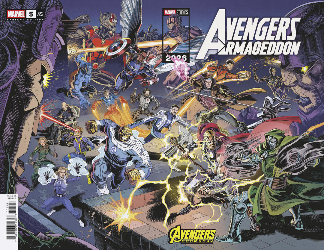 Avengers Armageddon #5 Leonel Castellani Marvel Studios Avengers: Doomsday Wraparound Variant