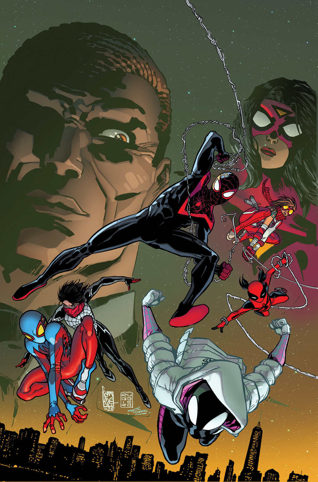 Amazing Spider-Man Spider Versity #1 Variant (1:50) Giuseppe Camuncoli Full Art Virgin Edition