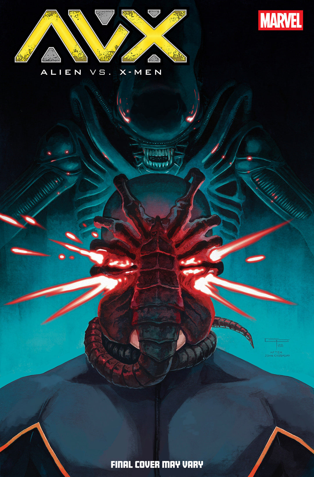 Alien vs X-Men #2 German Peralta Variant