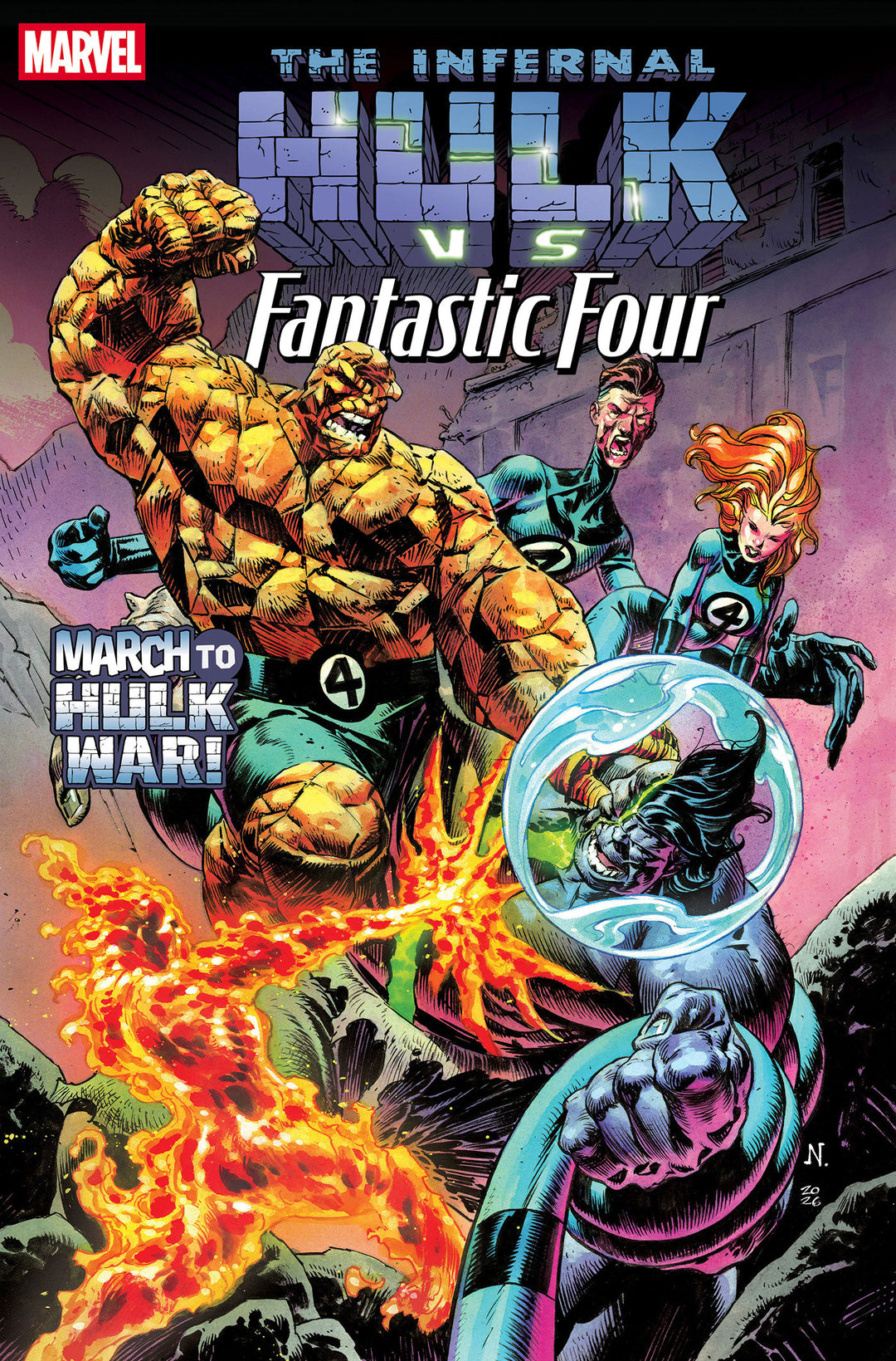 Infernal Hulk vs Fantastic Four #1