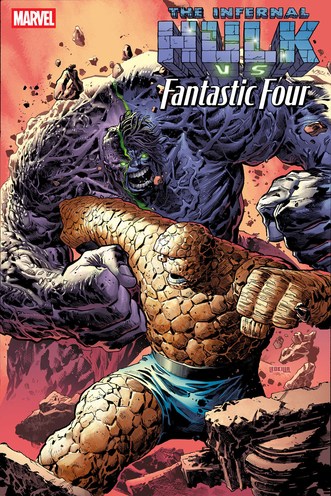 Infernal Hulk vs Fantastic Four #1 Ken Lashley Variant