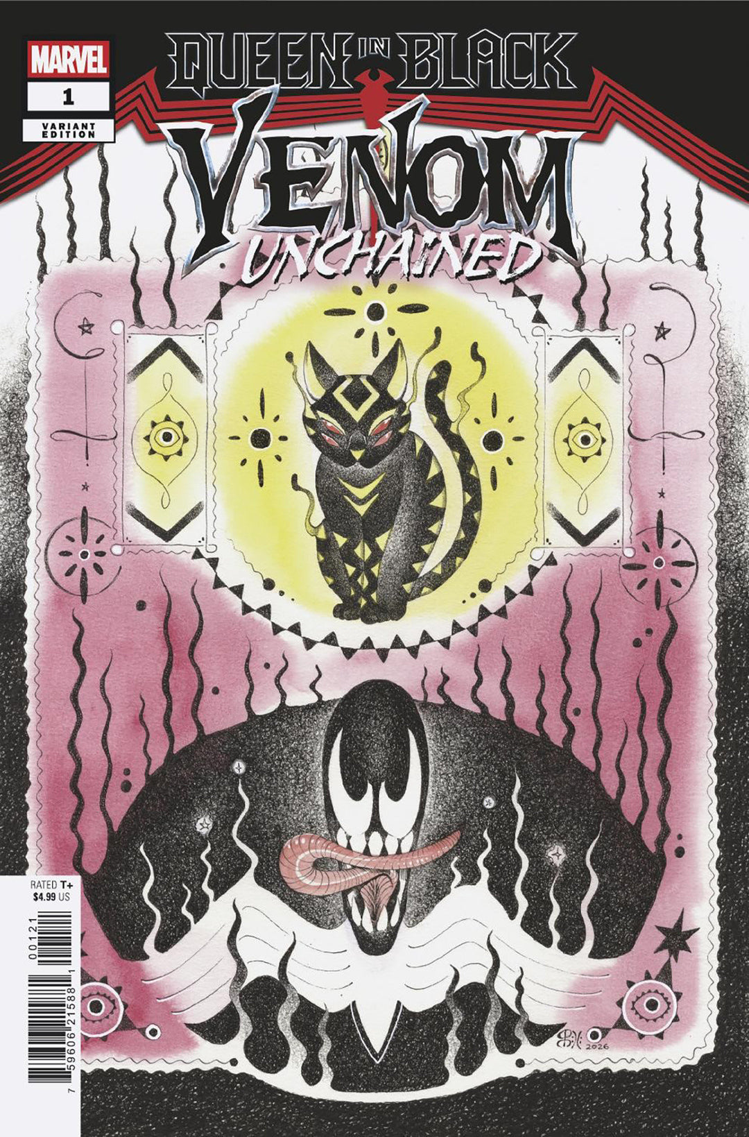 Queen In Black Venom Unchained #1 [Queen in Black] Peach Momoko Variant