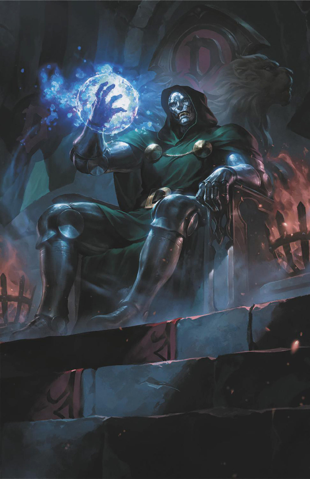 Doomquest #2 Variant (1:50) Classified Artist Magic The Gathering Full Art Virgin Edition