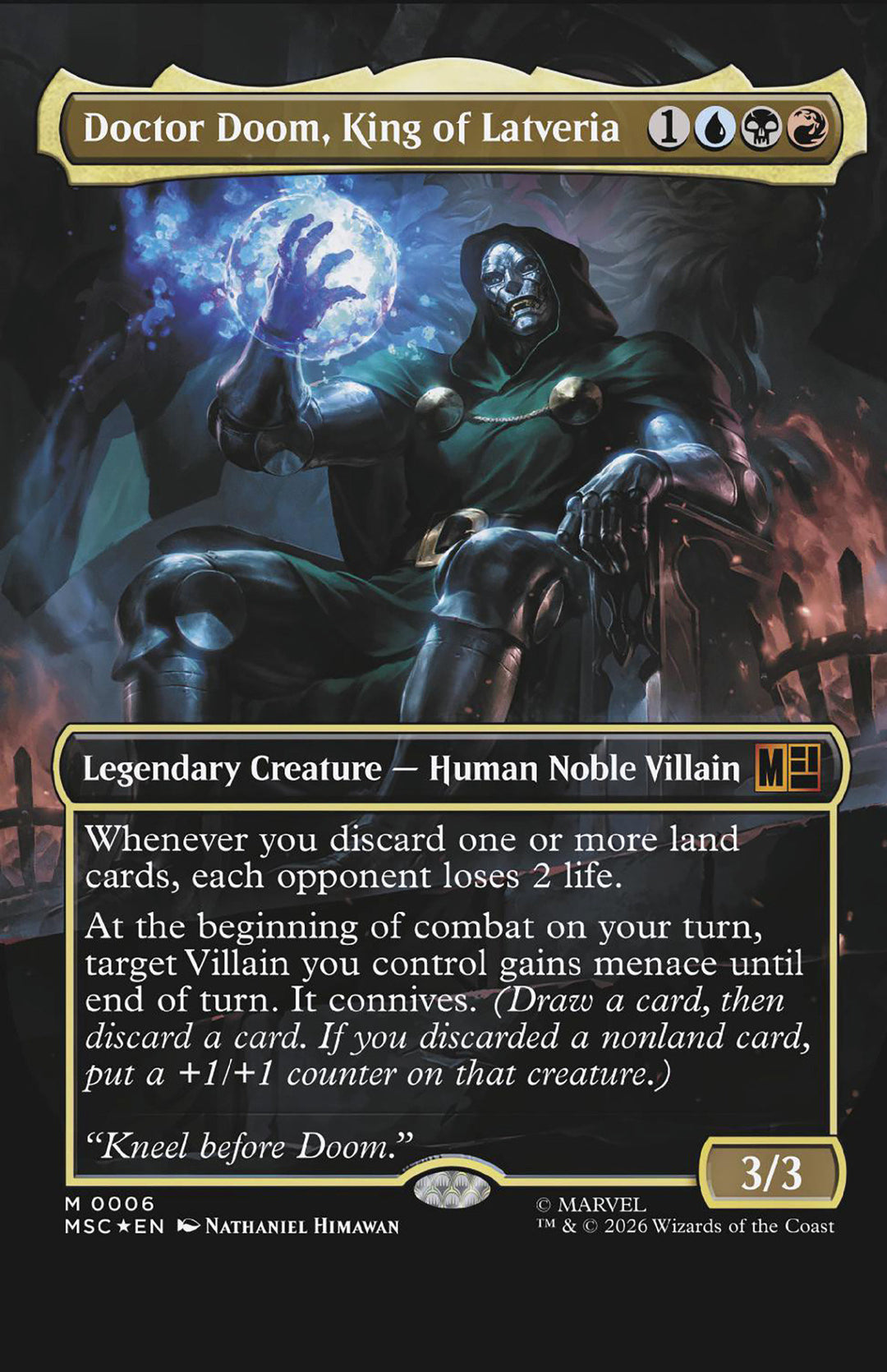 Doomquest #2 Classified Artist Magic The Gathering Variant