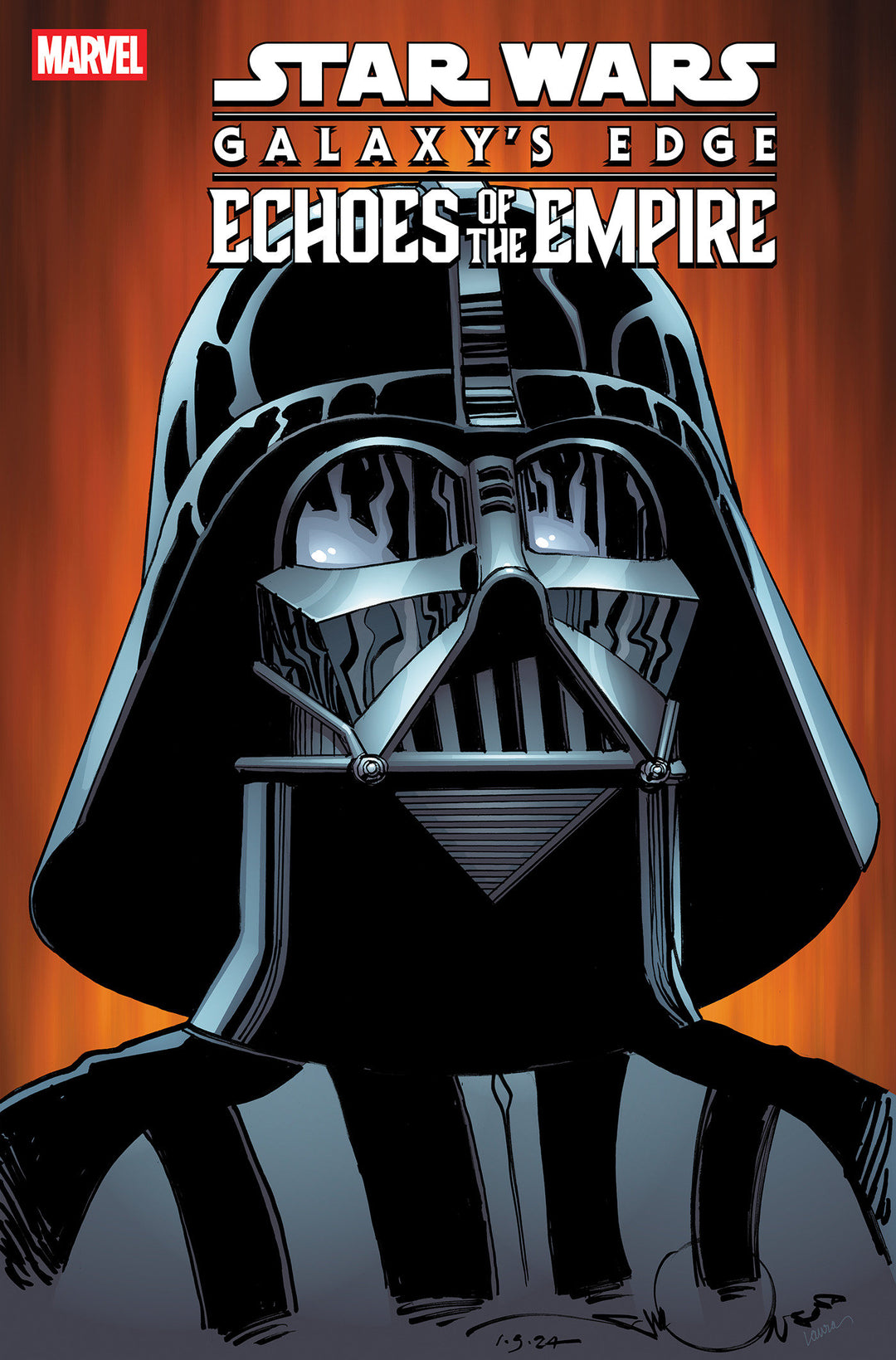 Star Wars Galaxy's Edge Echoes Of The Empire #3 Walt Simonson Variant