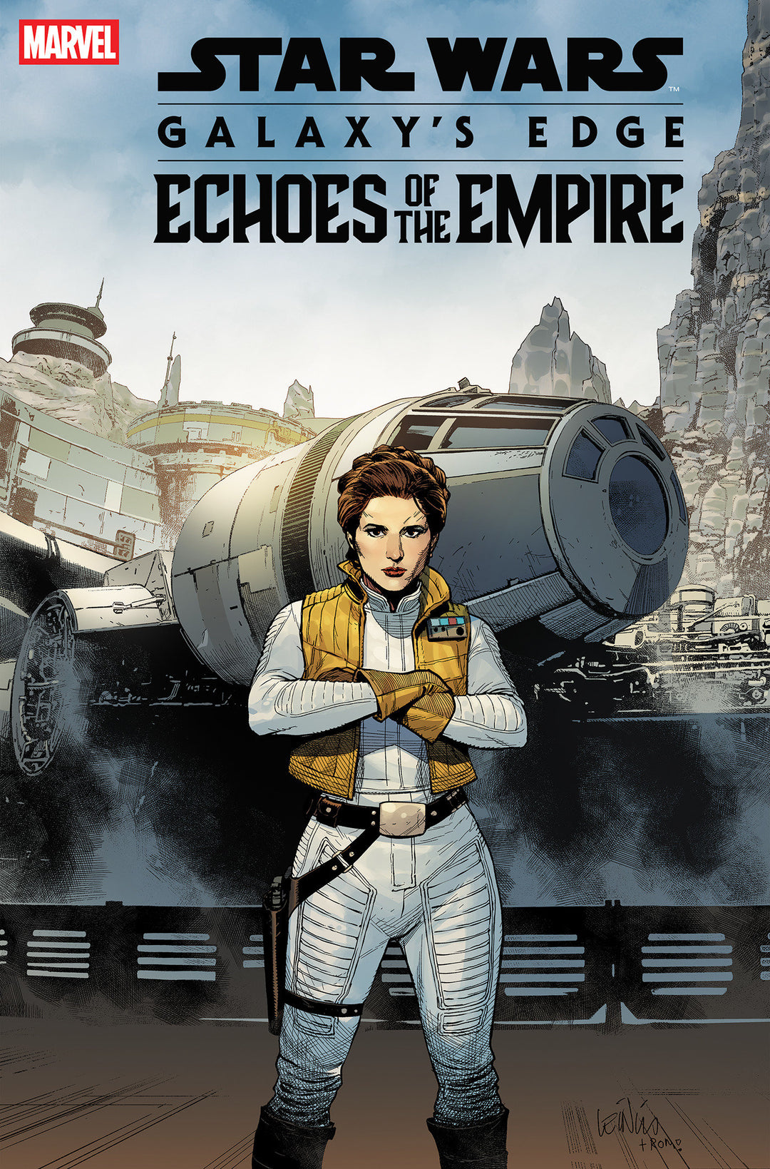 Star Wars Galaxy's Edge Echoes Of The Empire #3 Leinil Yu Leia Variant