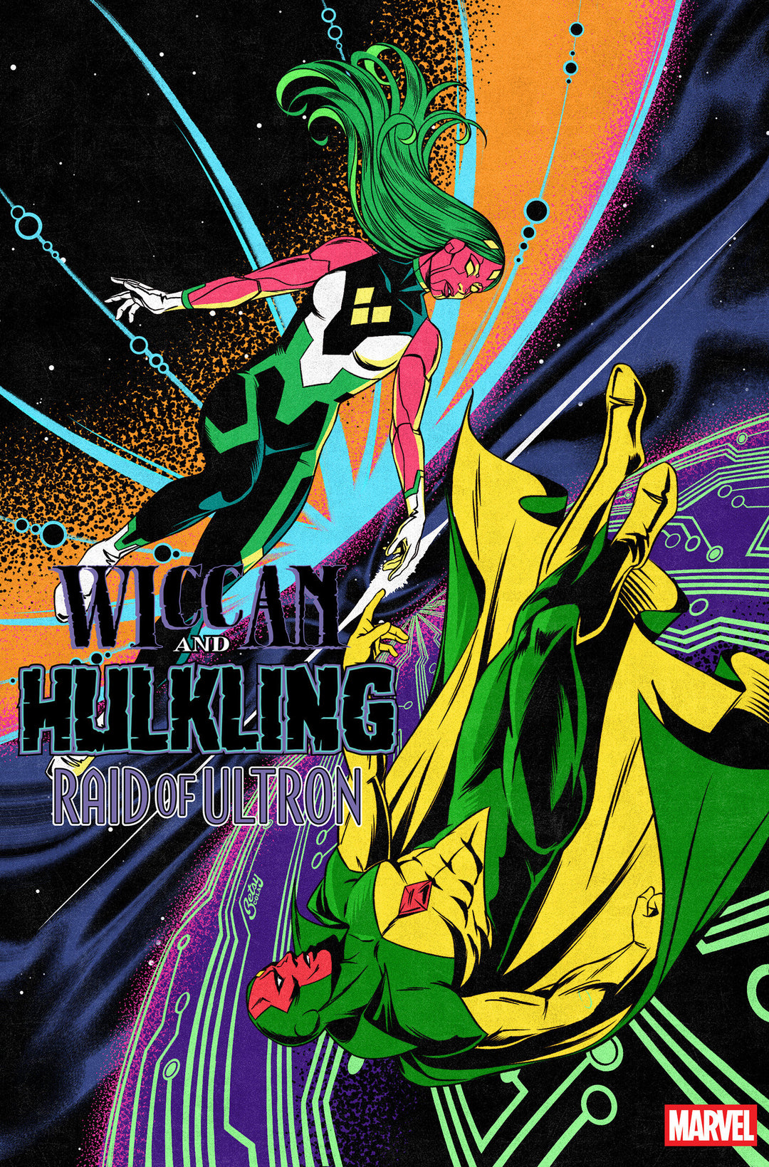 Wiccan & Hulkling Raid Of Ultron #1 Betsy Cola Variant