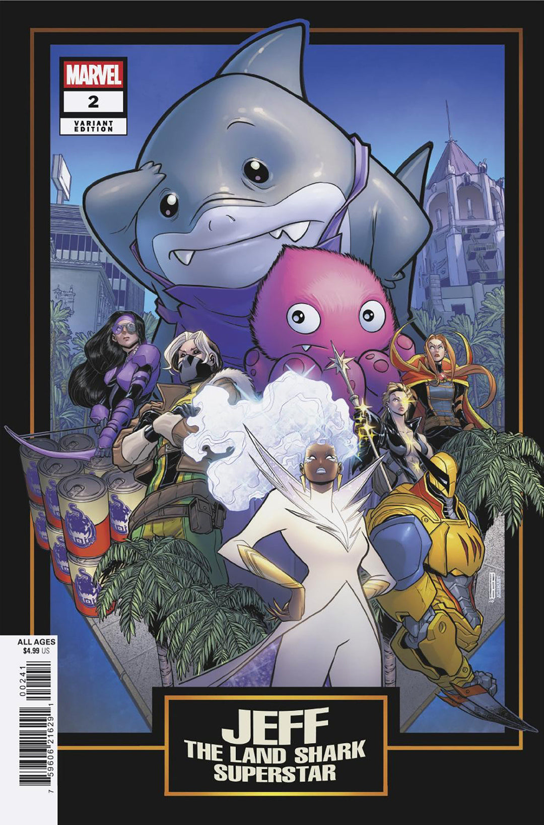 Jeff The Land Shark Superstar #2 David Baldeon Variant