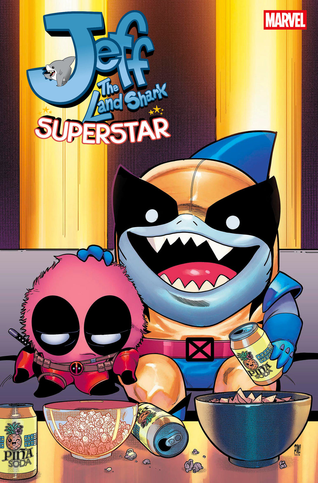 Jeff The Land Shark Superstar #3 Variant (1:25) Paco Medina Edition