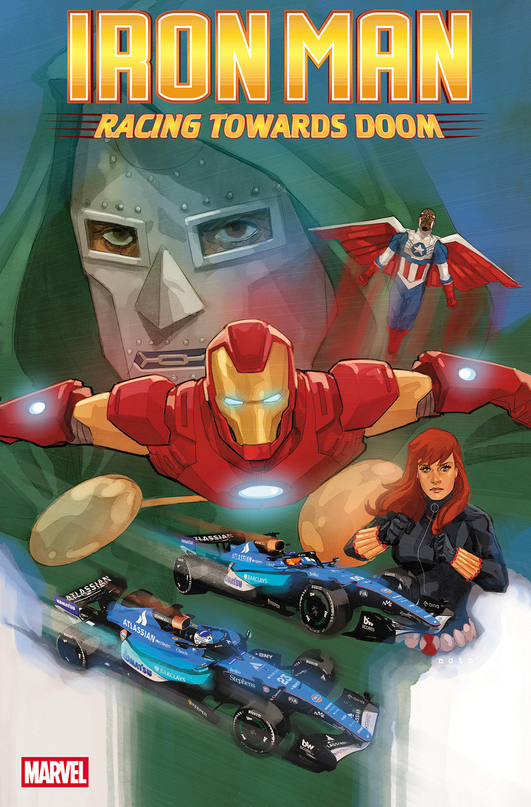 Iron Man Racing Towards Doom #1